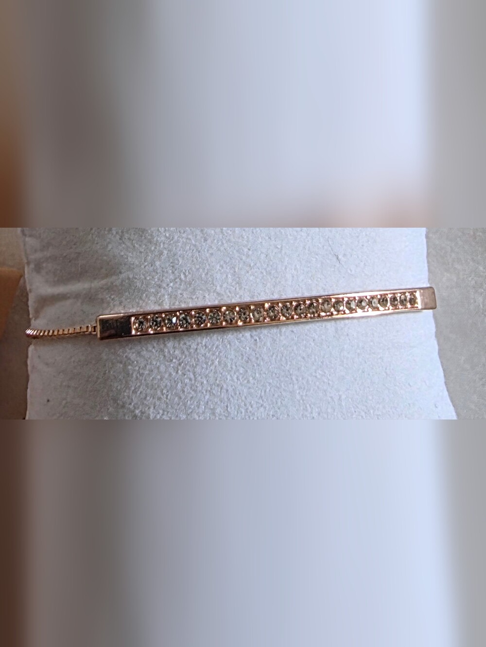 SOLARIE The Rose Aura Pave Bracelet NIB